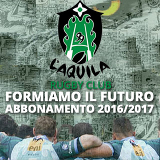 L'Aquila Rugby Club Formiamo il Futuro Abbonamento