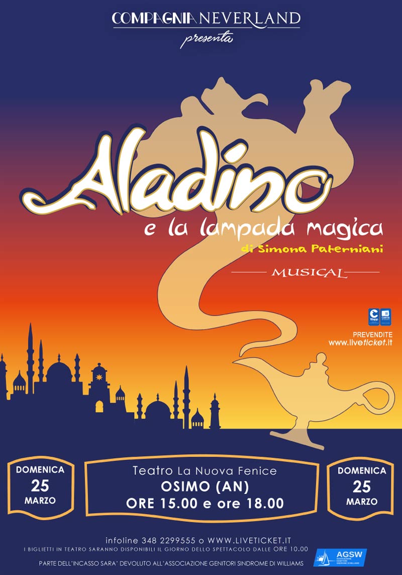 Aladino e la lampada magica a Osimo