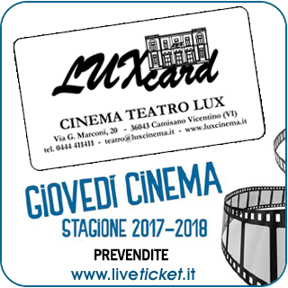 TESSERA LUXcard Giovedì Cinema