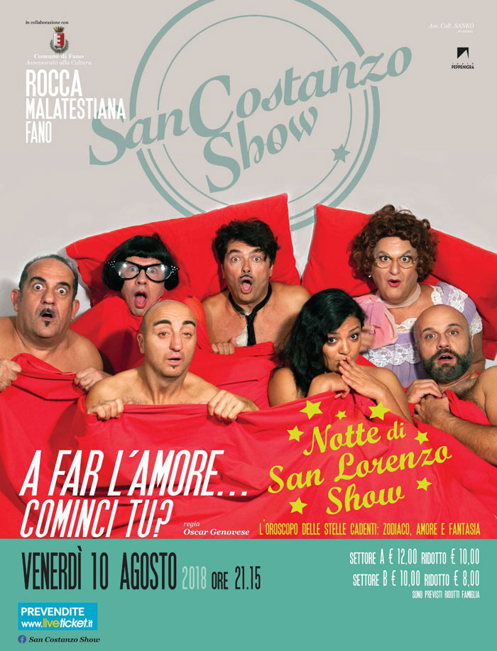 San Costanzo Show "A far l'amore...cominci tu?"