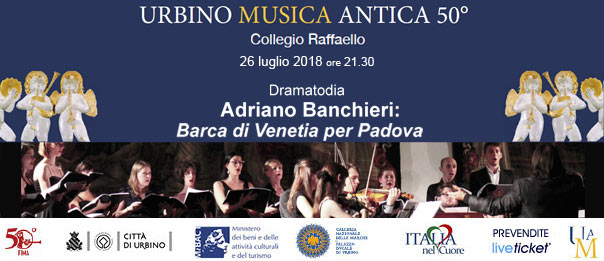 Biglietti Adriano Banchieri: Barca di Venetia per Padova