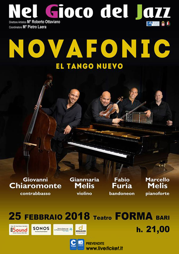 "El Tango Nuevo" Novafonic Quartet