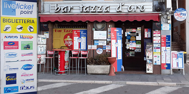 Liveticket Point Bar Tazza D'Oro - Potenza
