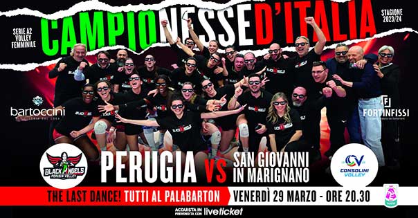 Biglietti Bartoccini Fortinfissi Perugia - Omag MT San Giovanni in Marignano