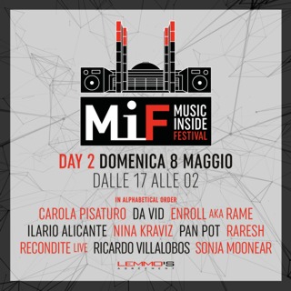 Biglietti Music Inside Festival MIF