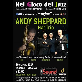 Biglietti ANDY SHEPPARD Hat Trio