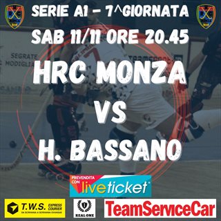 Biglietti HRC MONZA - UBROKER BASSANO