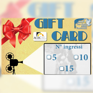 Gift Card 10 ingressi