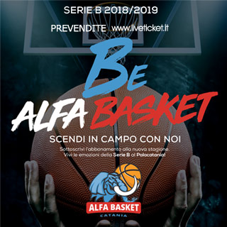 Biglietti Alfa Basket Catania-ASD Orlandina Lab