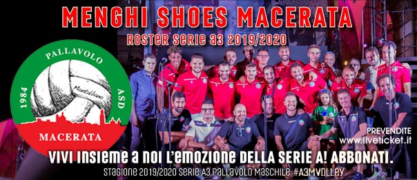 Abbonamento Pallavolo Macerata 2019-2020