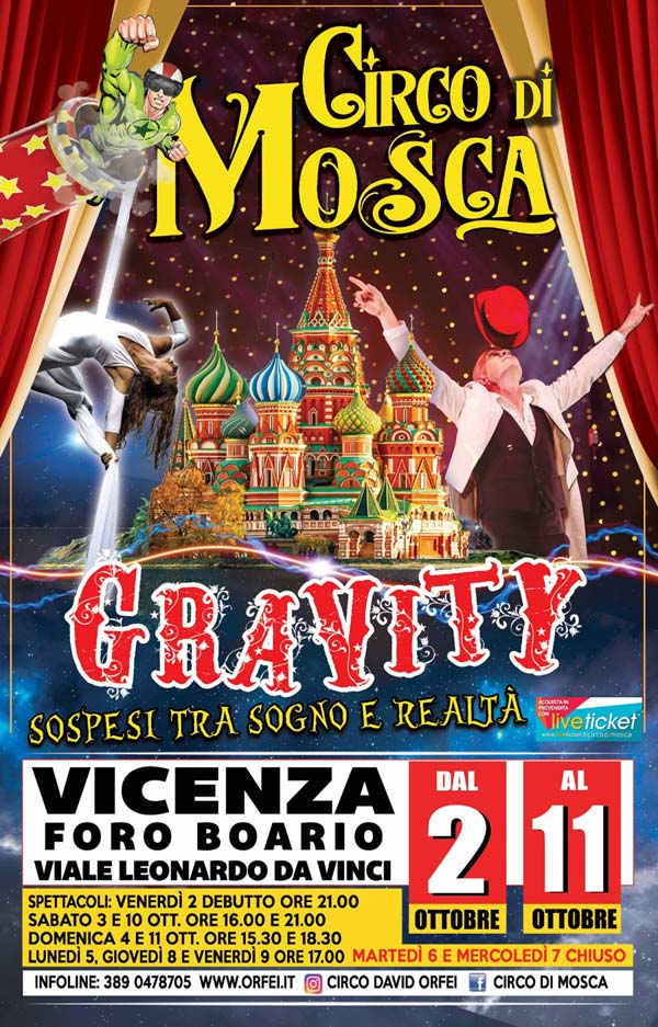 Circo di Mosca Gravity Vicenza