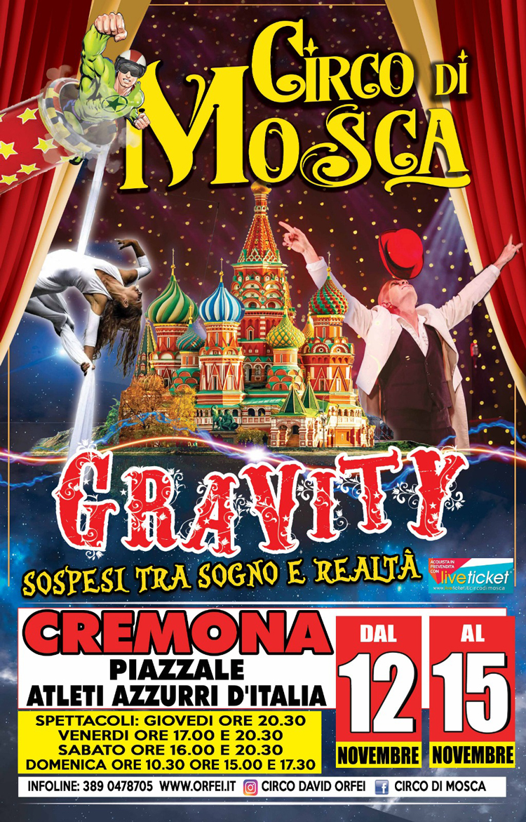 Circo di Mosca Gravity Cremona