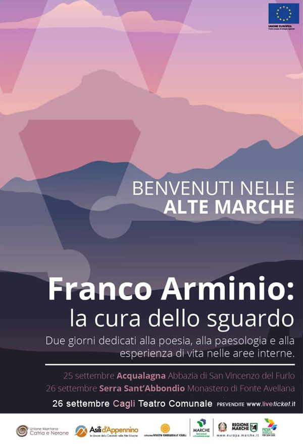 Franco Arminio, la cura dello sguardo le parole incontrano la musica