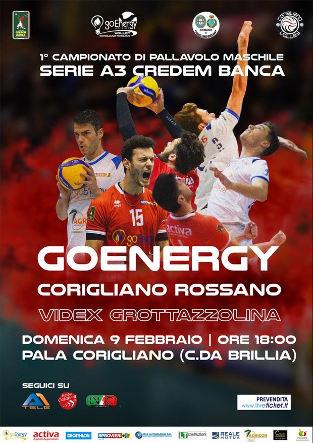 goEnergy Corigliano Rossano VS Videx Grottazzolina 
