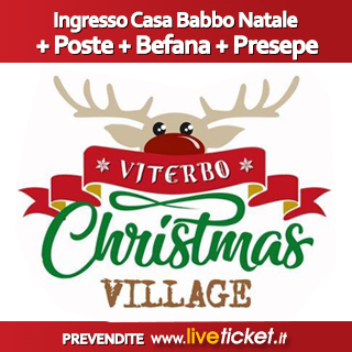 Ingresso Casa B.Natale + Poste + Befana + Presepe