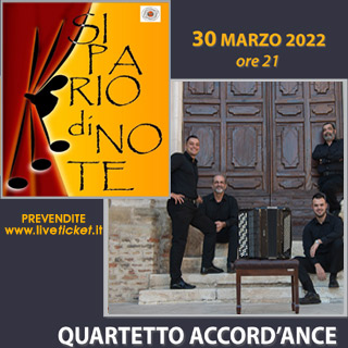 RASSEGNA SIPARIO DI NOTE - Quartetto Accord'Ance