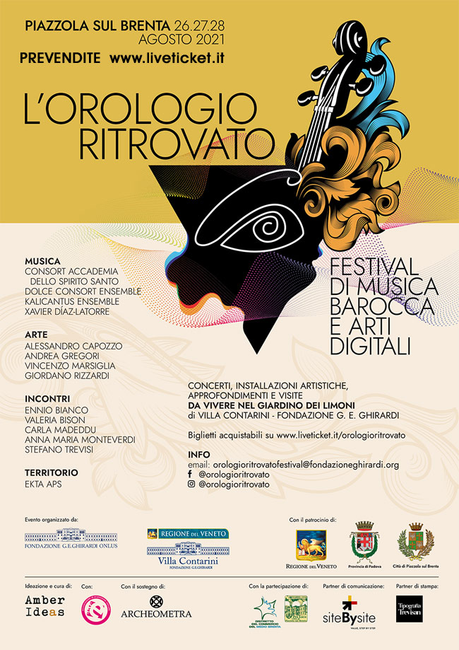 L’Orologio Ritrovato Festival di Arti Digitali e Musica Barocca