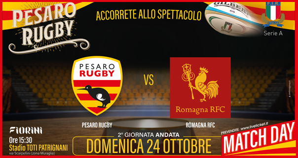 Biglietti Pesaro Rugby - Romagna RFC