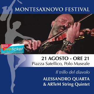 Biglietti ALESSANDRO QUARTA & ARTeM String Quintet