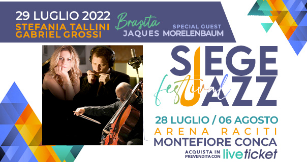 Biglietti Brasita con Stefania Tallini, Gabriel Grossi "Special Guest Jaques Morelenbaum"