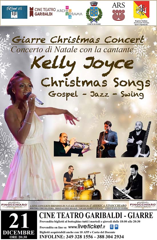 Tickets GIARRE CHRISTMAS CONCERT - KELLY JOICE
