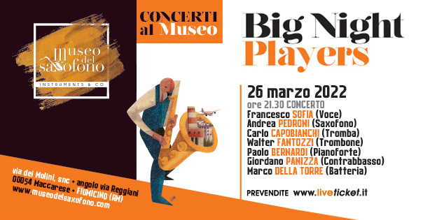 Big Night Players - Museo Saxofono Fiumicino