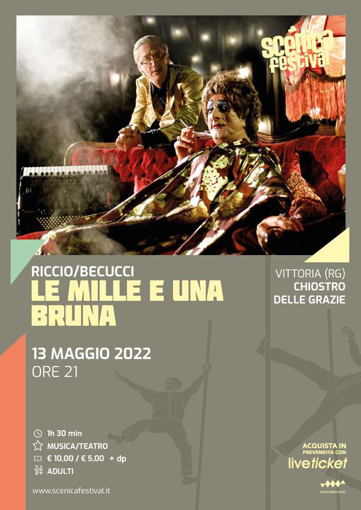 Biglietti Le mille e una bruna - Riccio/Becucci