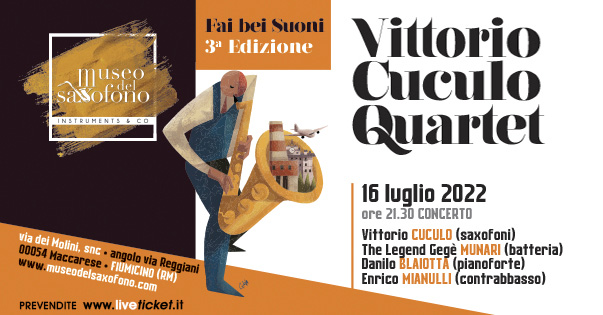 Vittorio Cuculo Quartet - Museo Saxofono Fiumicino
