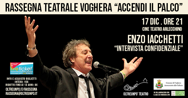 INTERVISTA CONFIDENZIALE - Enzo Iacchetti