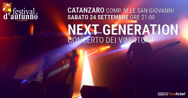 Festival d'Autunno Calabria - Next Generation V