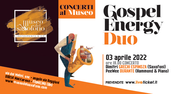 Gospel Energy Duo - Museo Saxofono Fiumicino