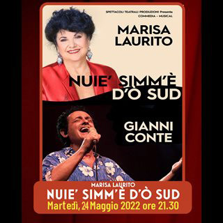 Tickets NUIE' SIMM'E' D'O' SUD - Marisa Laurito