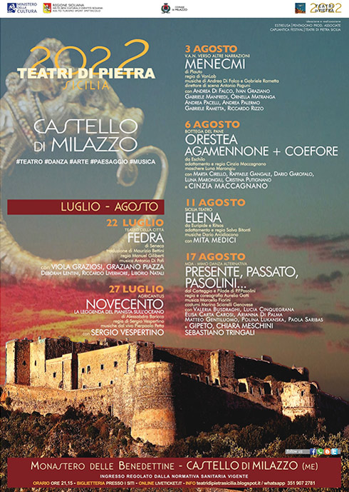 Teatri di Pietra Lazio 2022 - Baglio Anselmi - Parco Archeologico Lilibeo - Marsala (TP)