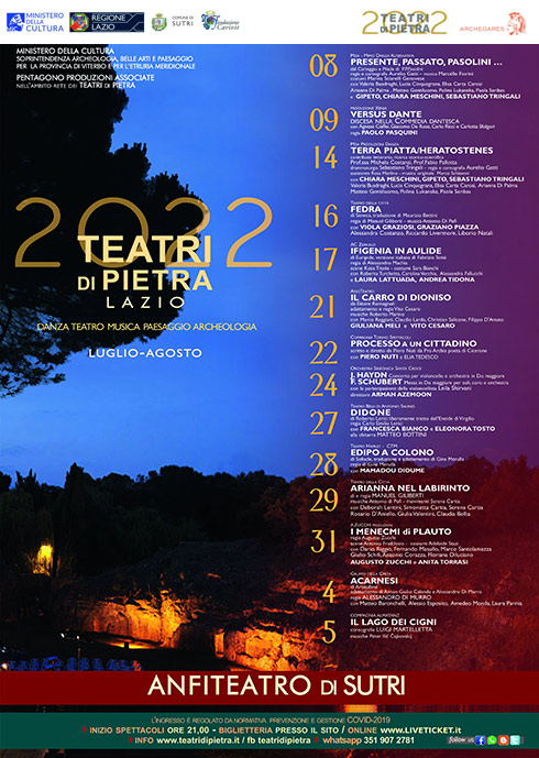 Teatri di Pietra Lazio 2022 - Anfiteatro romano di Sutri (VT)