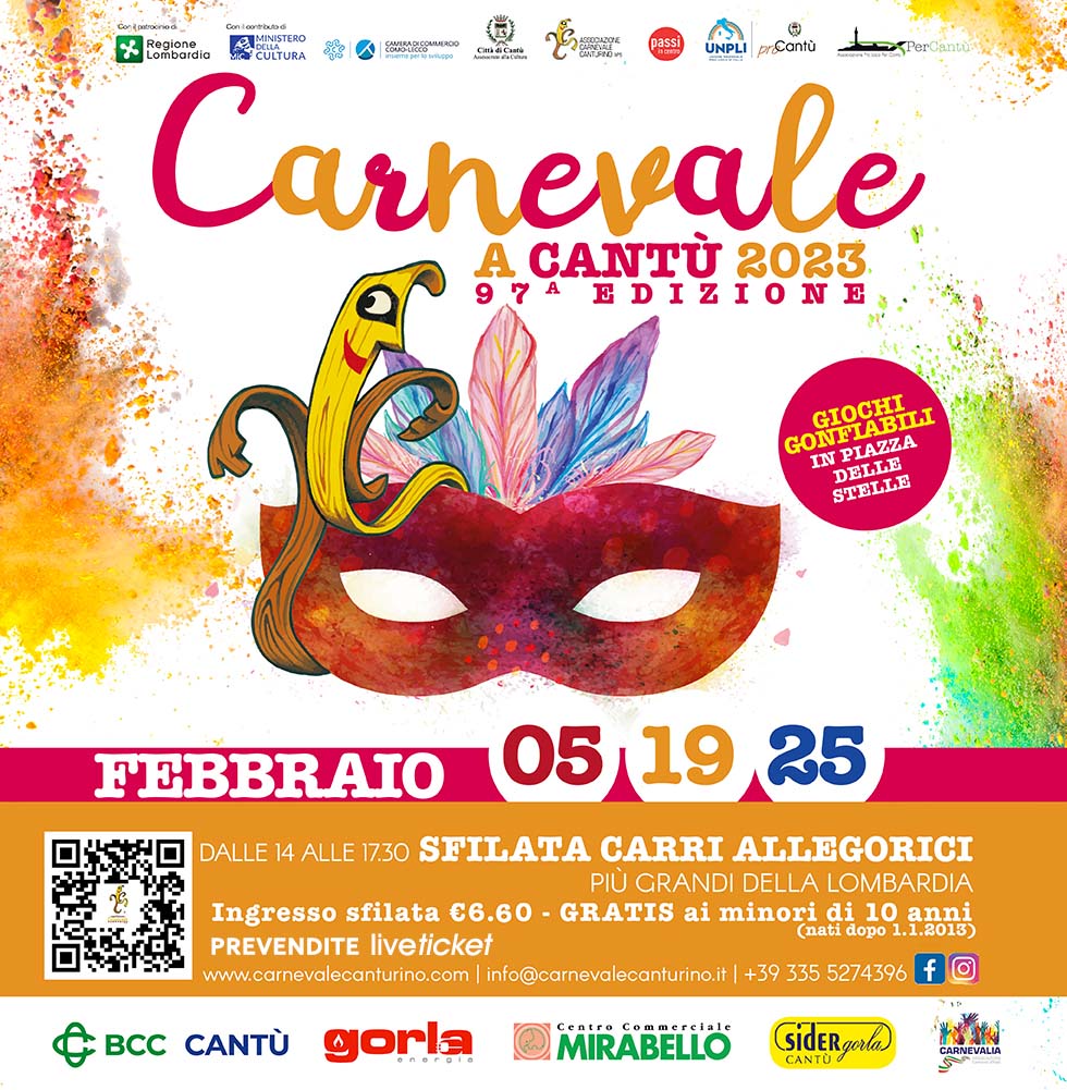 Carnevale a Cantu 2023
