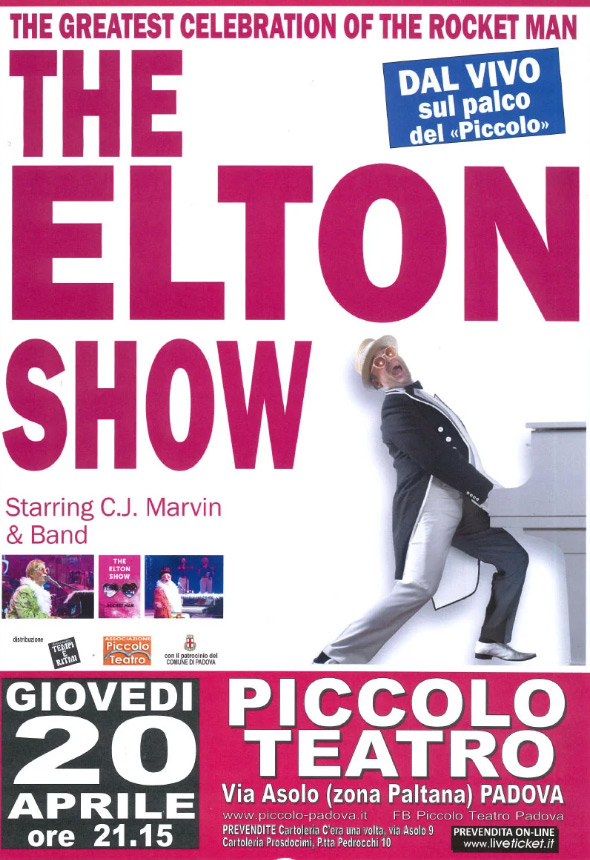 Biglietti THE ELTON SHOW