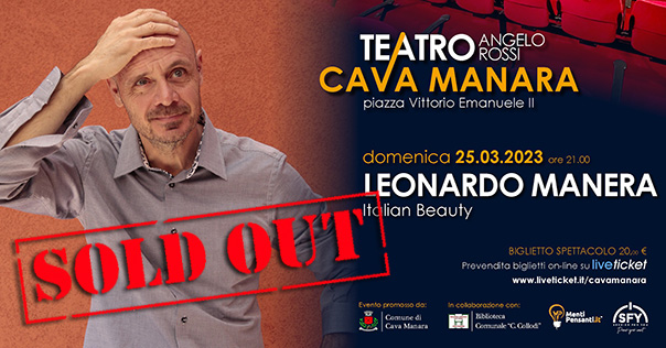 Biglietti ITALIAN BEAUTY - Leonardo Manera
