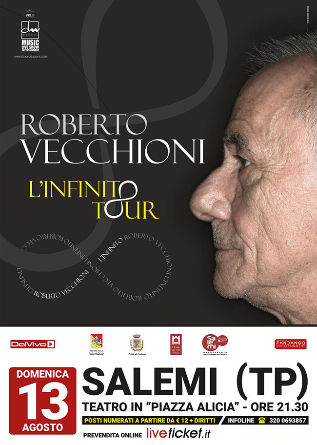 Roberto Vecchioni L’infinito Tour a Salemi