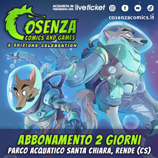 Abbonam. Cosenza Comics and Games - X Edizione