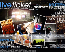Liveticket - Biglietteria Automatizzata per teatro, cinema, sport, fiera