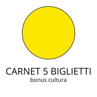 Carnet 5 spettacoli Pergine Festival Bonus cultura