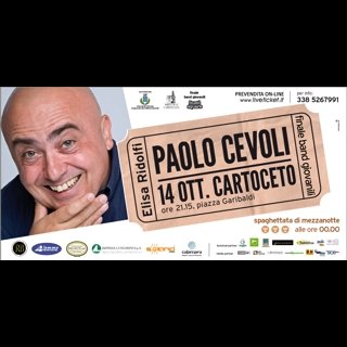 Biglietti PAOLO CEVOLI