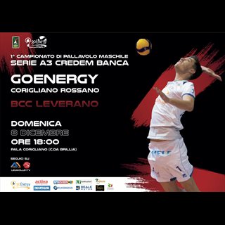 Biglietti goEnergy Corigliano Rossano - BCC Leverano