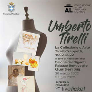 Biglietti Umberto Tirelli. La collezione d'arte  Tirelli-Trappetti. 1992-2022