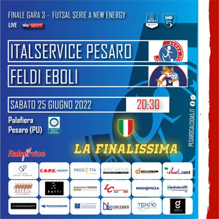 Biglietti ITALSERVICE PESARO FELDI EBOLI C5 GARA3