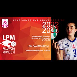 Biglietti LPM BAM Mondovì - Millenium Brescia