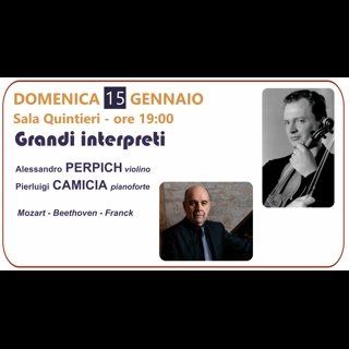 Tickets Grandi interpreti - Perpich/Camicia
