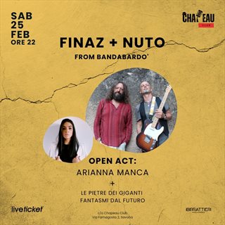 Biglietti FINAZ & NUTO from Bandabardó