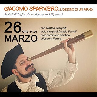 Tickets Giacomo Sparviero - Il destino di un pirata