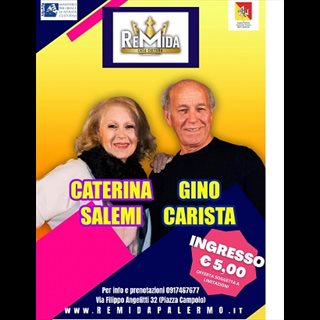 Biglietti GINO CARISTA E CATERINA SALEMI